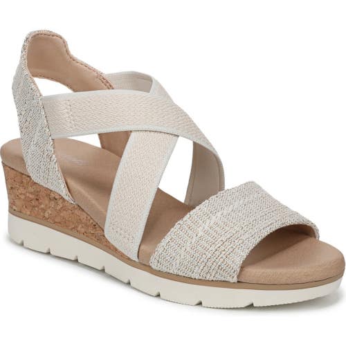 Dr. Scholl's Just Cute J3500F2250 Sandals Women's 7.5 M Gray Wedge Heel ZAP2793