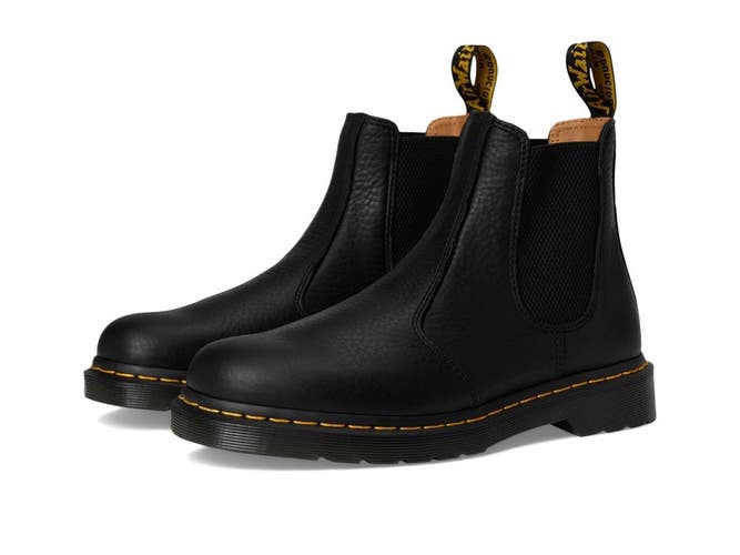 Dr. Martens 2976 Ambassador 31989001 Boots Men's 9 Black Leather Chelsea ZAP2904