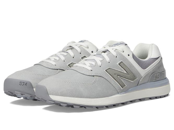 New Balance 574 Greens V2 WG574LG Women's 10 Gray Spikeless Golf Shoes ZAP2863