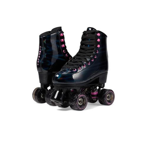 Impala Rollerskates IMPROLLER1 Womens 10 M Black Holographic Skate Shoes ZAP2896