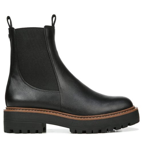 Sam Edelman Laguna H2680L5 Boot Womens 7.5 W Black Leather Ankle Chelsea ZAP2877