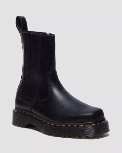 Dr. Martens Amaayah Lo 31950001 Women's 8 Black Leather Chelsea Boots ZOGG4133