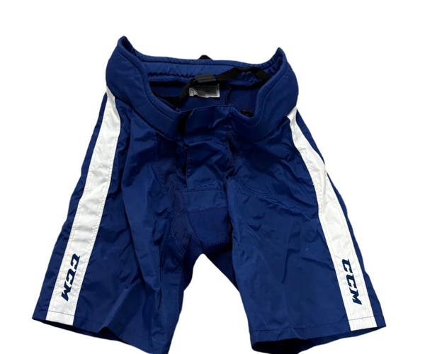 CCM Toronto Maple Leafs NHL Pro Stock Hockey Player Girdle Pant Shell Medium 9K