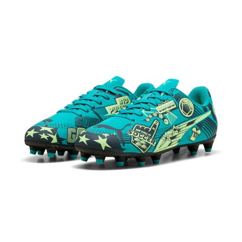 Puma Ultra Christian Pulisic Legacy 108775-03 Kids Deep Aqua Soccer Cleat PNE334