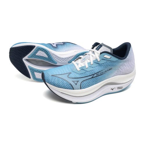 Mizuno Wave Rebellion Flash 2 J1GD243571 Womens US 8.5 Blue Running Shoes PNE305
