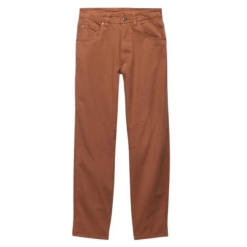 Prana Rock Ridge Carpenter Pants Womens 6 Tawny Cotton Straight Leg GBO4485