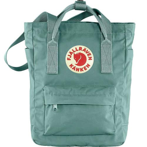 Fjallraven Kanken Mini Totepack Mens One Size Frost Green Cotton Handbag GBO4489