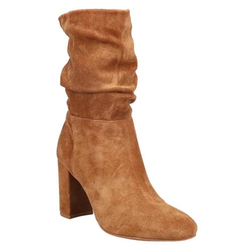 Chinese Laundry Kipper Boot Women's US 6.5 Brown Suede Mid-Calf Bootie RHS9805