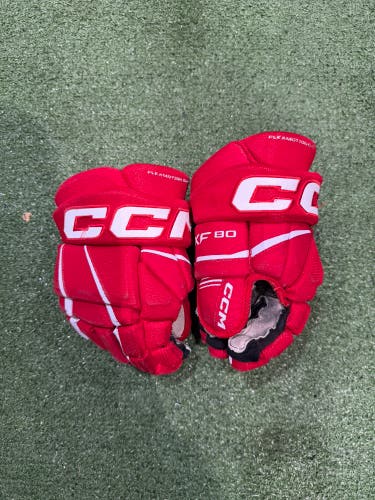 Junior CCM Tacks XF 80 Gloves 10" (Used)