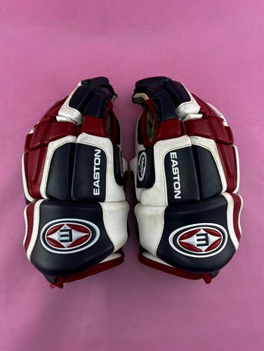 Easton Stealth S6 Gloves JR 12" Red White Blue