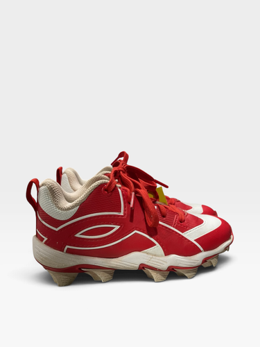 Used Under Armour BB CLEATS BB/SB Cleats Red Youth 12.0 11847-S000039565