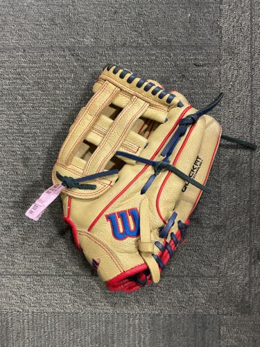 Used Wilson A500 BB/SB Glove RH Throw Tan 12" 11614-S000245745
