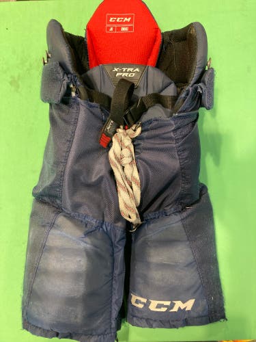 Blue Junior Small CCM JetSpeed Xtra Pro Hockey Pants (Used)