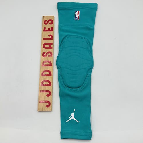 Nike Air Jordan NBA Arm Sleeve Elbow Padded Compression Teal Blue Men’s Sz S/M

New
