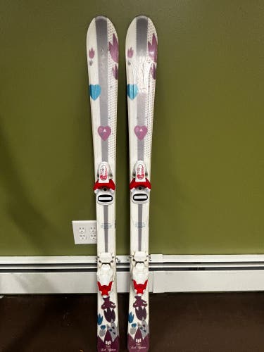 Kid's Elan Lil Spice 120 cm All Mountain Skis With Bindings (Used)