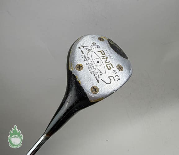 Used Right Handed Ping Eye 2 5 Wood ZZ Lite Flex Steel Golf Club