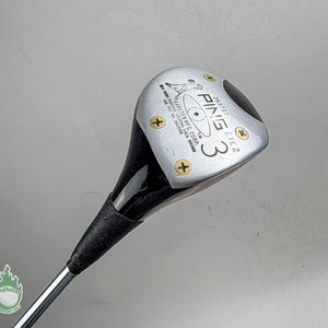 Used Right Handed Ping Eye 2 3 Wood ZZ Lite Flex Steel Golf Club