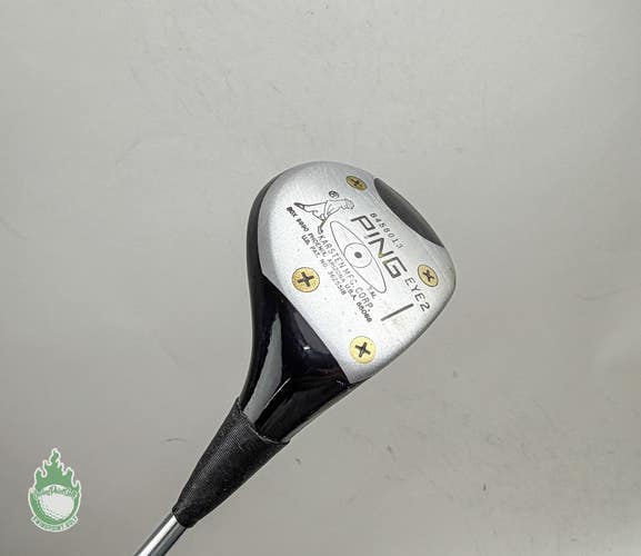 Used Right Handed Ping Eye 2 1* Driver ZZ Lite Flex Steel Golf Club