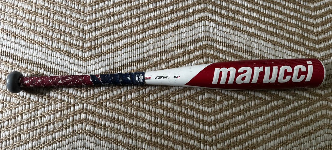 2019 Marucci CAT8 Alloy USSSA Certified Bat (-10) 17 oz 27" (Used)
