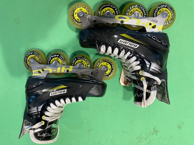 Senior Bauer Vapor X3 Inline Skates Regular Width Size 6.5 (Used)