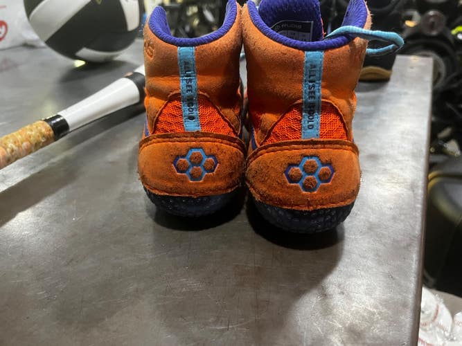 Used Rudis Wrestling Shoes Orange Senior 8 11605-S000216487
