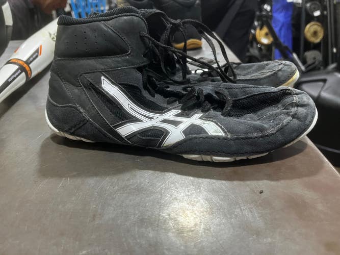 Used Asics Wrestling Shoes Black Senior 7.5 11605-S000219124