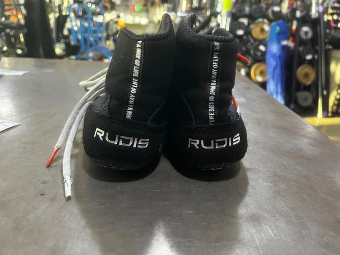 Used Rudis Wrestling Shoes Black Senior 6 11605-S000218495
