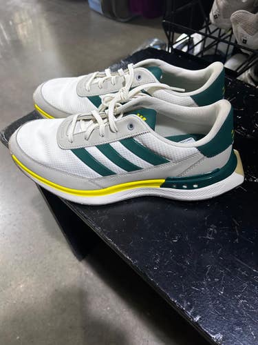 Used Adidas Mens Golf Shoes Grey Senior 9.5 11605-S000219756
