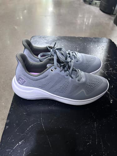 Used FootJoy (Already In As Foot Joy) Womens Golf Shoes Grey Senior 6 11605-S000221253