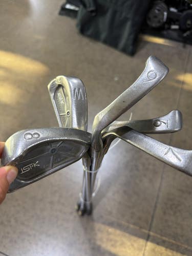 Ping Used Right Handed Men's Stiff Flex Steel Shaft Iron Set