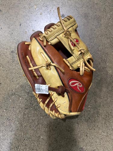 Used Rawlings GG ELITE GGE115IBRCPT BB/SB Glove LH Throw Tan 11 1/2" 11605-S000225478