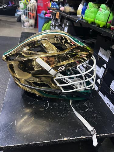 Used Cascade S Lacrosse Helmet Vegas Gold One Size 11605-S000226119
