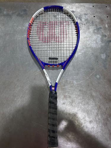 Used Wilson TIE BREAKER Adult Tennis Racquet Navy Blue Unknown 11605-S000223793