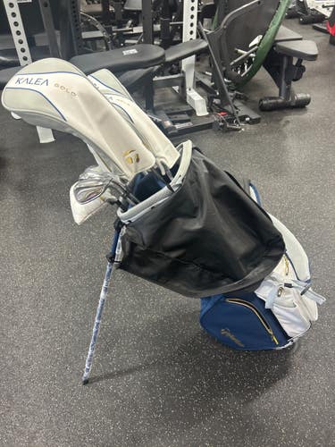 Used Taylormade KALEA GOLD Womens Package Set RH None 9 Piece 11337-S000492123