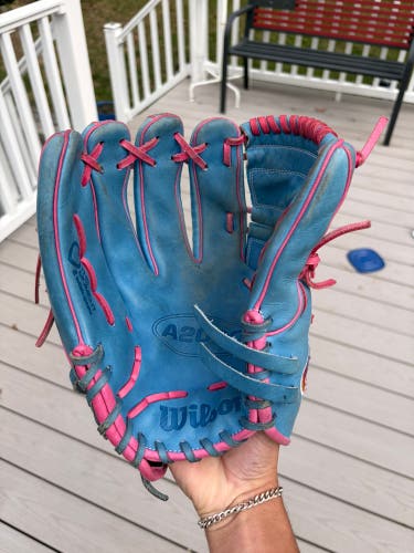 Wilson A2000 LH Pitcher's Baseball Glove 12" (Used)