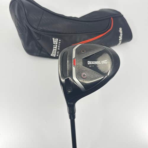 Taylormade Original One Mini 11.5* Mini Driver LH Mitsubishi Kuro Kage Stiff 44"