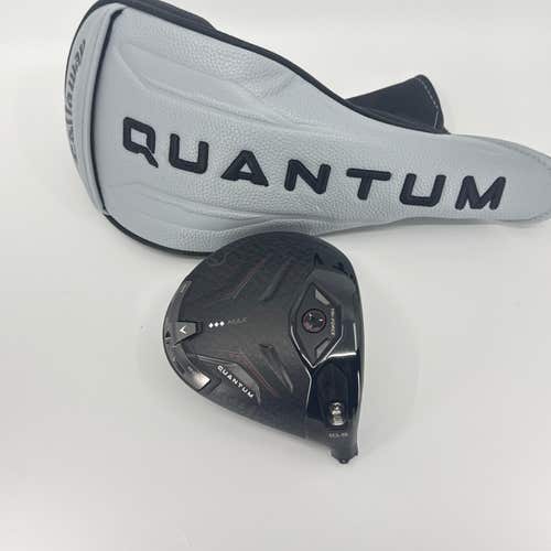 Callaway Quantum Triple Diamond Max 10.5* Driver Head RH Headcover Used Golf