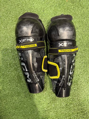 CCM Tacks XF Pro Shin Pads | 8" Youth