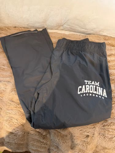 Team Carolina Gray Under Armour Wind-Rain Pants (Used)