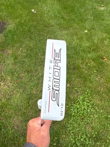 Men's 2014 TaylorMade White Smoke IN12 Left Hand Putter Steel 35" (Used)