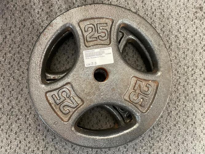 Used Standard Plate (Each) 25 lb 11855-S000211449