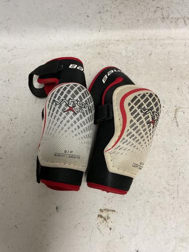 Used Bauer VAPOR X20 Senior Elbow Pads White/Black/Red SM 11855-S000211412
