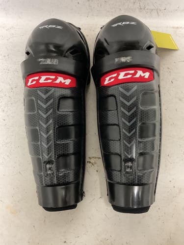 Used CCM RBZ 110 Senior Shin Guards Black And Red 15" 11855-S000211409
