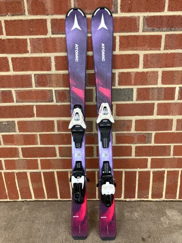 Kid's Atomic Maven 110 cm Skis With Atomic C5 GW Bindings (Used)
