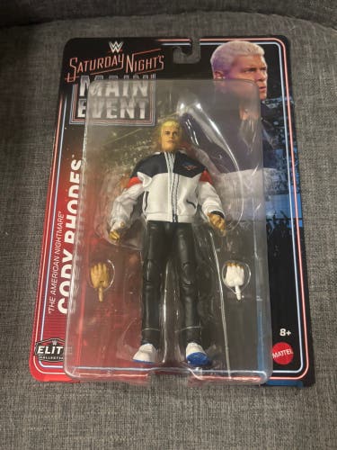 Cody Rhodes WWE Saturday Night’s Main Event Series 2 Action Figure Brand New