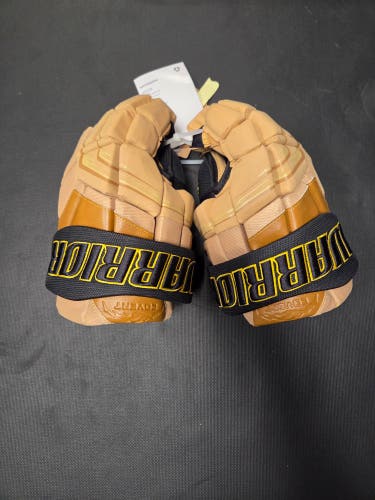 New Senior Warrior Covert QR7 Cabin Fever Limited Edition Gloves 13" hockey gloves tan and black
