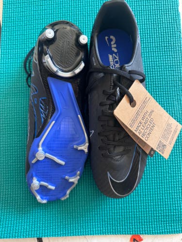 Black Men's Size M 7.0 (W 8.0) Nike Air Zoom T90 Supremacy Cleats (New)