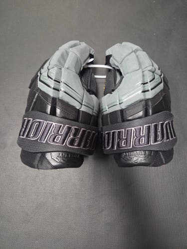 New Senior Warrior Covert QR7 Cabin Fever Limited Edition Gloves 14" hockey gloves gray and black