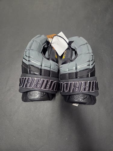 New Senior Warrior Covert QR7 Cabin Fever Limited Edition Gloves 15" hockey gloves gray and black