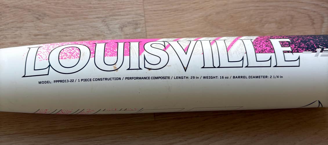 2022 Louisville Slugger Proven Composite Bat (-13) 16 oz 29" (Used)